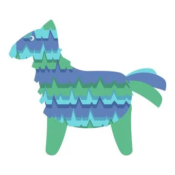 Carnival star icon cartoon vector. Party toy Illustrazione stock