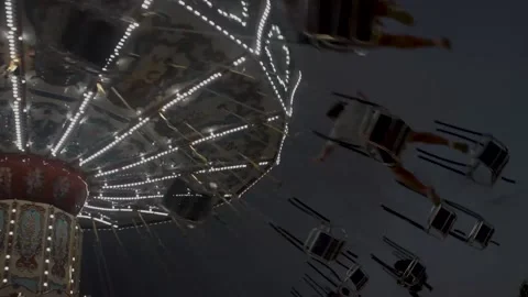 CARNIVAL SWINGS Stock Footage 138480922