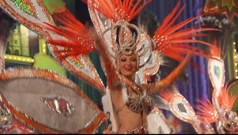 Carnival time! 库存影片 10769241