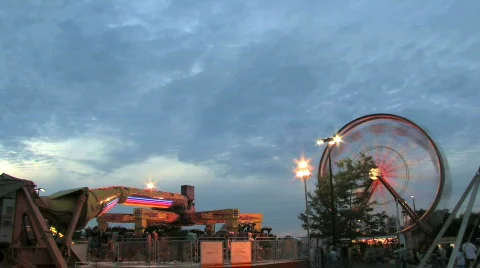 Carnival Time Lapse 1 Video stock 478641