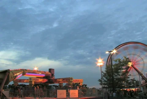 Carnival Time Lapse 1 Stock Footage 478676