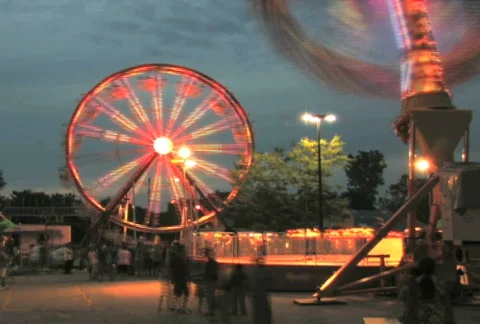 Carnival Time Lapse 2 Video stock 478675