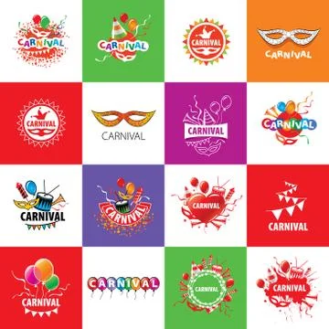 Carnival vector logo Stock Illustration