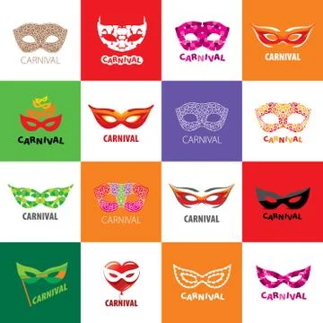Carnival vector logo Stock Illustration