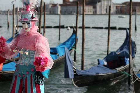 Carnival in Venice Stock Photos