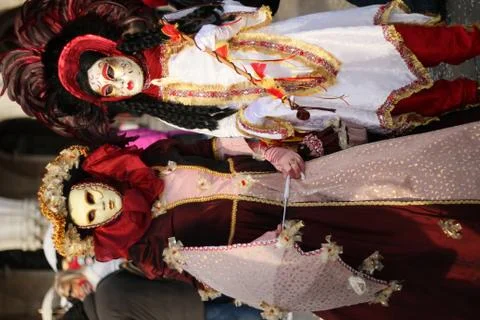 Carnival in Venice Stock Photos