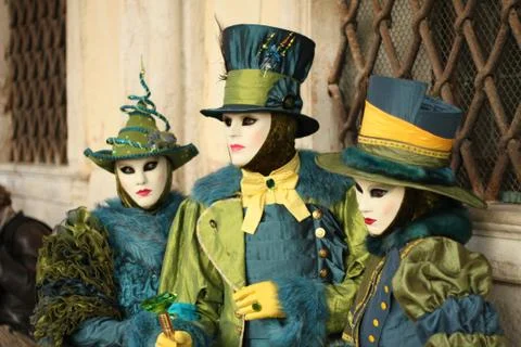 Carnival in Venice Stock Photos
