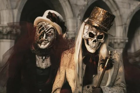 Carnival in Venice Stock Photos