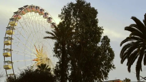 Carnival Wheel 2 Stock Footage 73969229