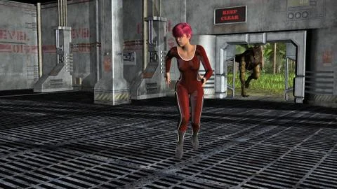 Carnotaurus Stock Illustration