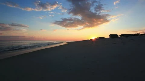 Carolina sunset Stock Footage 12169865