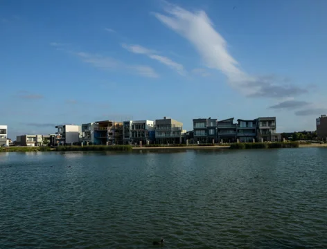 Caroline Spring lake Video stock 33713432