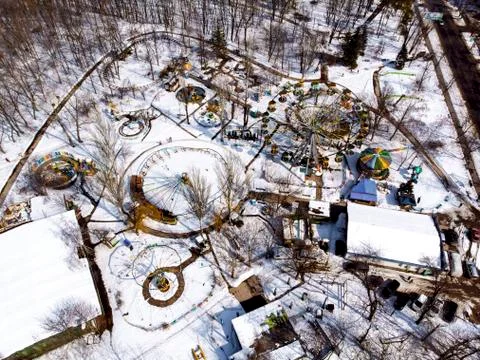 Carousel aerial Stock Photos