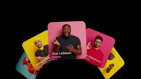 Carousel And Sliders After Effects stock