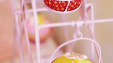 Carousel with cakes 動画素材 58119154