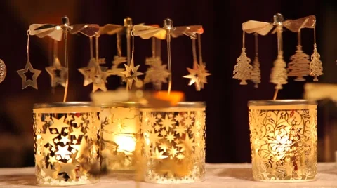 Carousel candle Vidéo 45428716