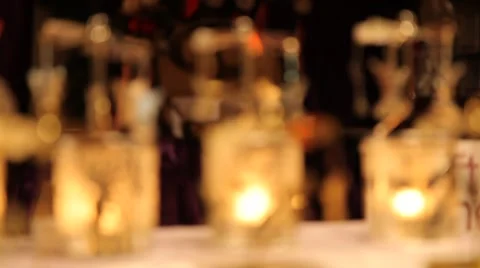 Carousel candle. Input &amp; Output Stock Footage 45428129