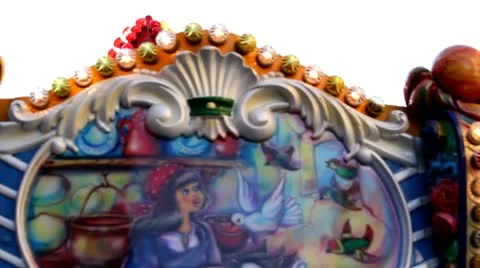Carousel crown Stock Footage 10735965
