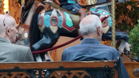 Carousel in Florence (2 of 5) Stock Footage 32197880