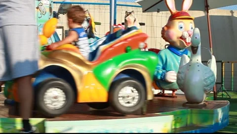 Carousel Stock Footage 8605469