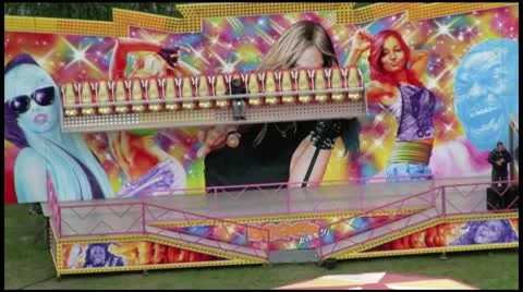 Carousel Stock Footage 10680159