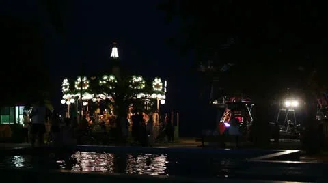 Carousel Stock Footage 11890518