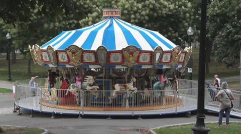 Carousel Video stock 29644973