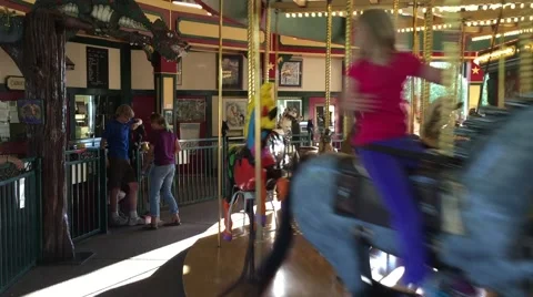 Carousel Stock Footage 66513425
