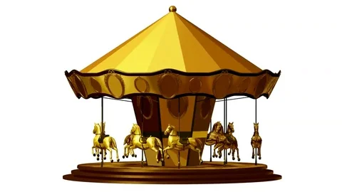 Carousel Stock Footage 77067548
