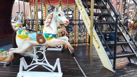 Carousel Stock Footage 87655863