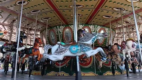 Carousel Stock Footage 235513633