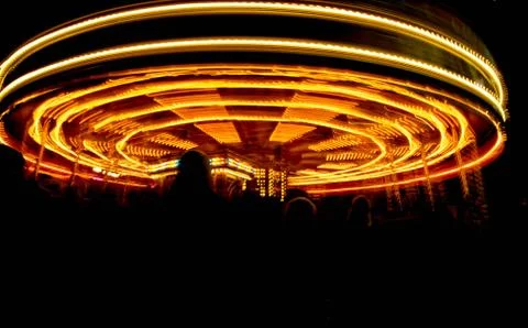 Carousel Funfair Ride Stock Photos