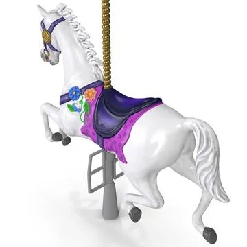 Carousel Horse 3d Model