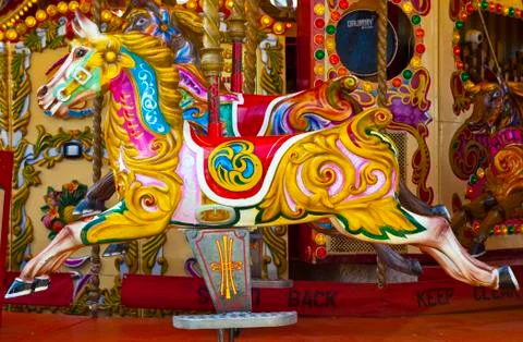 Carousel Horse Stock Photos