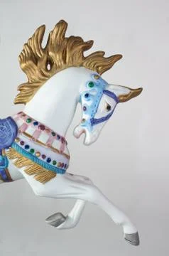 Carousel Horse Foto stock