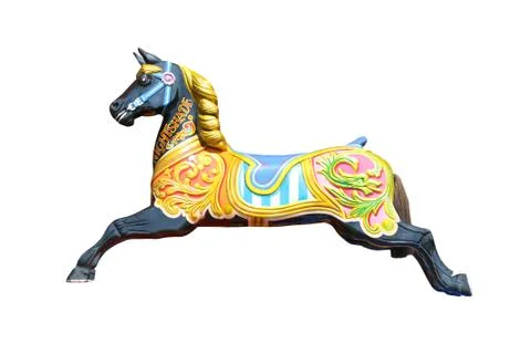 Carousel Horse. Stock Photos