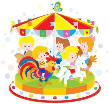 Carousel Stock Illustration