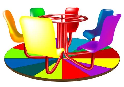 Carousel Illustrazione stock