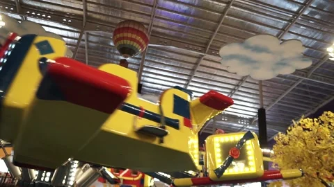 Carousel Machine Game Stock Footage 140172266