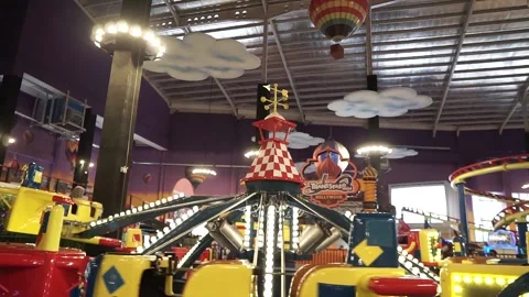 Carousel Machine Game Stock Footage 140173163