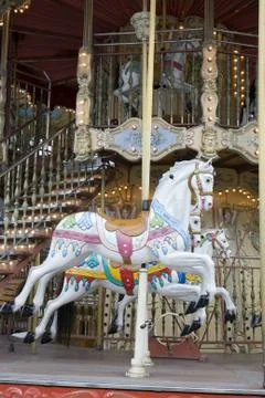 Carousel in Paris Foto stock