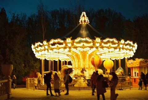 Carousel Foto stock