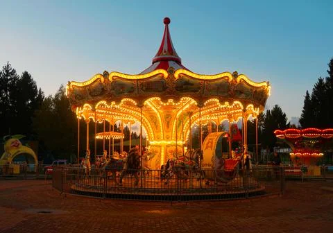 Carousel Foto stock