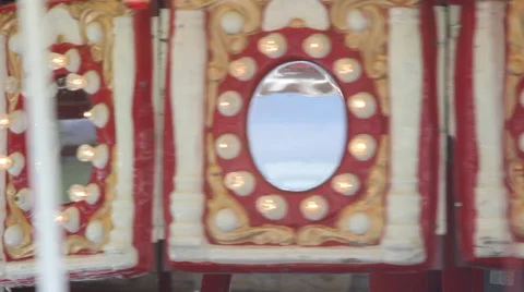 Carousel Ride Stock Footage 27815169