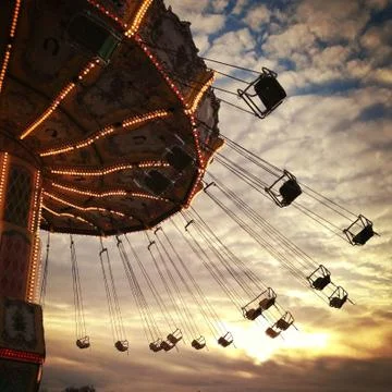 Carousel ride Stock Photos