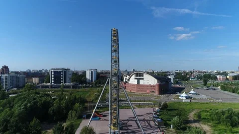 Carousel on a Sunny day Stock Footage 101661375