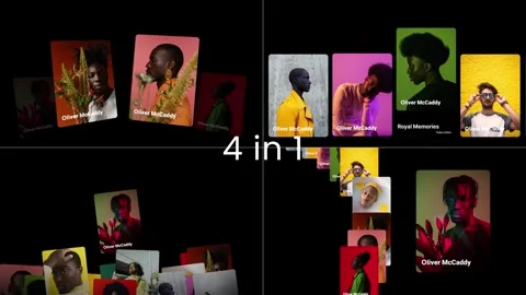 Carousel Template Stock After Effects