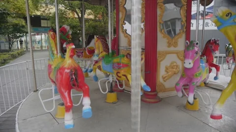 The carousel which is forbidden to move 動画素材 194475909