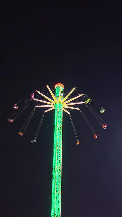 Carouselride Amusement Park Stock Footage 237346599