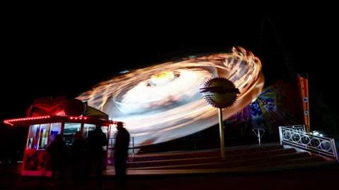 Carousels time lapse Stock Footage 260262255
